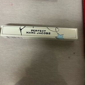 Marc Jacobs Perfect Lipstick Box in Cream with Light Blue Accent